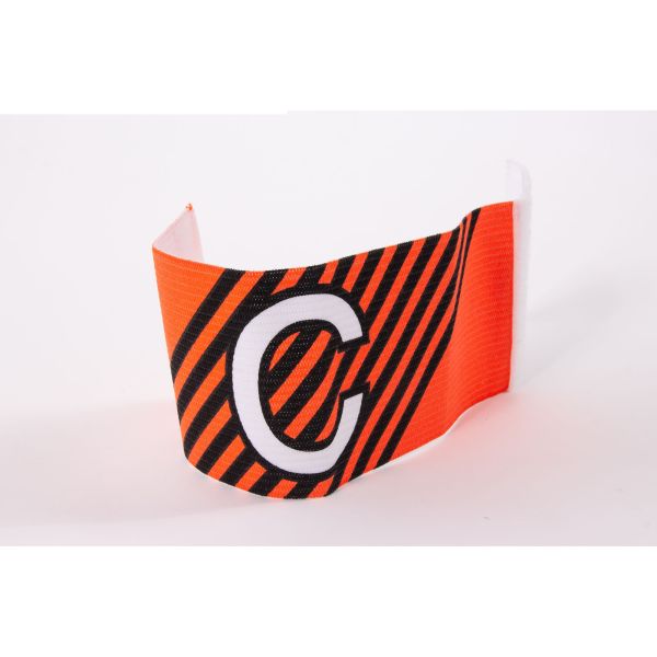 Stanno Aanvoerdersband Verstelbaar - Orange-Black Accessoires