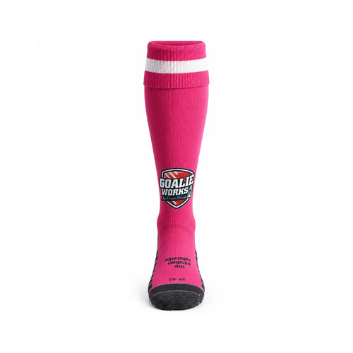 GoalieWorks Tech Kneehigh Hockeysokken - Pink