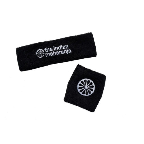 Indian Maharadja Headband Black Accessoires